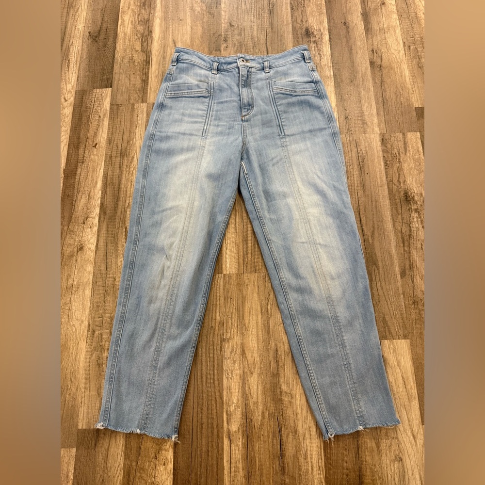 Anthropologie Pilcro - Light Wash Women's Jeans - High Waist Straight Leg